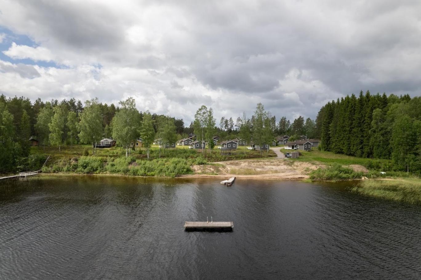 Apartamento Bjoernbyn Stugby Råda Exterior foto